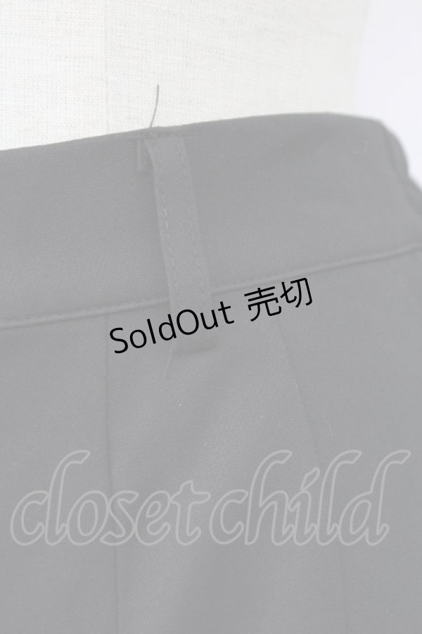 画像5: Ank Rouge / 裾ビジューリボンレースアップショートパンツ  黒 T-25-09-24-032-CA-PA-SA-ZT405 (5)