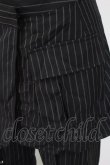 画像3: Candy Stripper / LACE UP LAYERED PANTS 2 黒Ｘ白 T-25-09-24-033-PU-PA-SA-ZT405 (3)