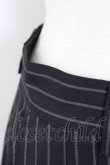 画像5: Candy Stripper / LACE UP LAYERED PANTS 2 黒Ｘ白 T-25-09-24-033-PU-PA-SA-ZT405 (5)