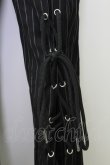 画像6: Candy Stripper / LACE UP LAYERED PANTS 2 黒Ｘ白 T-25-09-24-033-PU-PA-SA-ZT405 (6)