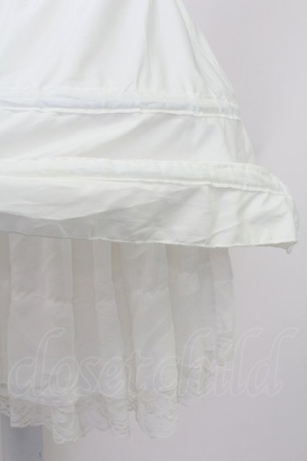 画像9: 星箱works / 47cmショートワイヤーパニエスカート  ホワイト T-25-09-24-035-PU-SK-SA-ZT385 (9)