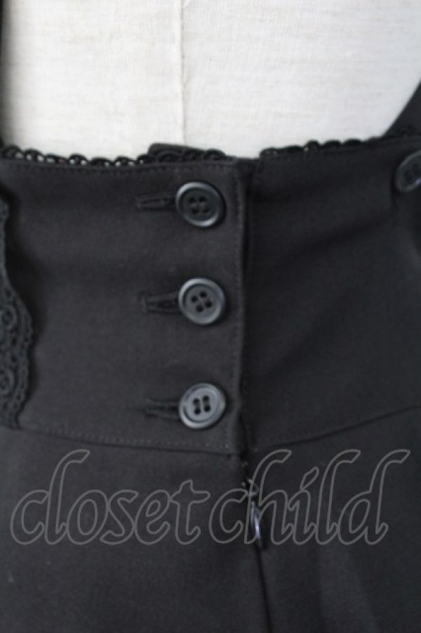 画像4: MIHO MATSUDA / サス付きスカート  黒 T-25-09-24-006-GO-SK-SA-ZT423 (4)