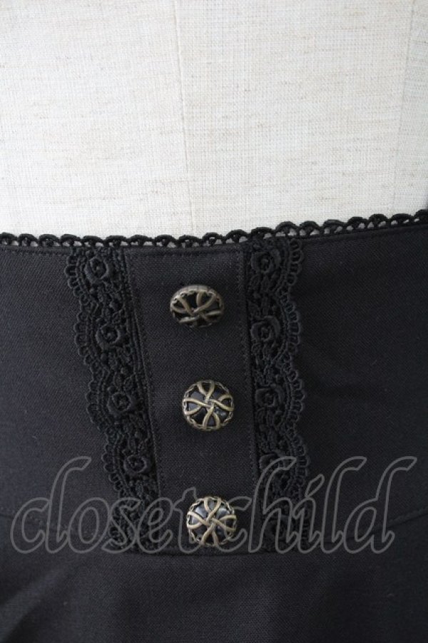 画像5: MIHO MATSUDA / サス付きスカート  黒 T-25-09-24-006-GO-SK-SA-ZT423 (5)