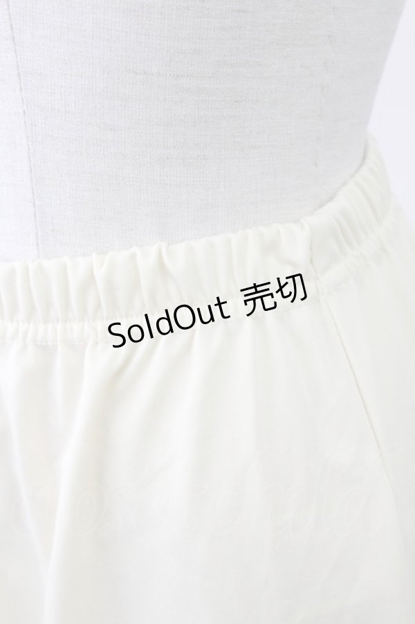 画像4: 【SALE】axes femme / オーガンジープチローズペチコート  アイボリー T-25-09-24-007-AX-SK-SA-ZT423 (4)