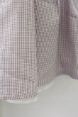 画像4: Ank Rouge / ウエスト刺繍ギンガムチェックスカート  ラベンダーＸ白 T-25-09-24-017-CA-SK-SA-ZT423 (4)
