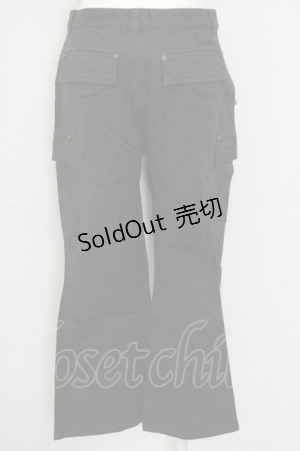 画像2: INGEBORG / サイドポケットパンツ L 黒 T-25-09-26-042-LO-PA-SA-ZT395 (2)