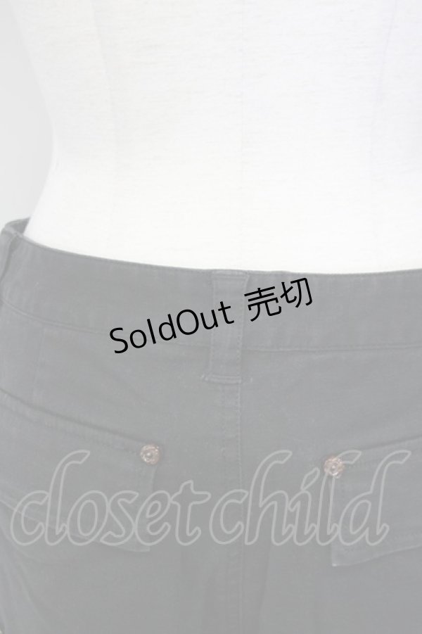 画像3: INGEBORG / サイドポケットパンツ L 黒 T-25-09-26-042-LO-PA-SA-ZT395 (3)