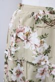 画像3: INGEBORG / ゆり柄スカート LL ベージュ T-25-09-26-016-LO-SK-SA-ZT442 (3)