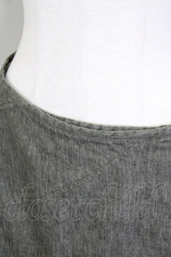 画像4: INGEBORG / 3つリボン巻きスカート L カーキ T-25-09-26-020-LO-SK-SA-ZT439 (4)