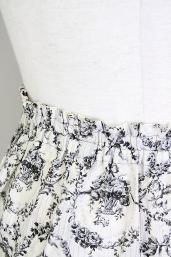 画像4: PINK HOUSE / 花籠フレームptスカート  グレー T-25-09-26-023-LO-SK-SA-ZT439 (4)