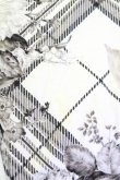 画像4: INGEBORG / フラワー&チェック前開きスカート L ホワイト T-25-09-26-024-LO-SK-SA-ZT439 (4)