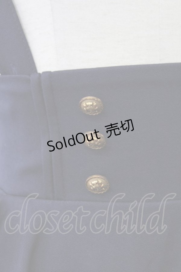 画像4: Amavel / Crown Marine フレアスカパン  ネイビー T-25-09-27-027-CA-SK-SA-ZI (4)