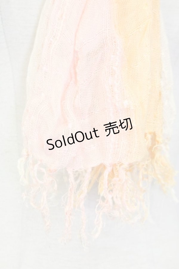 画像2: axes femme / グラデーションストール   T-25-09-28-015-AX-ZA-SA-ZI (2)