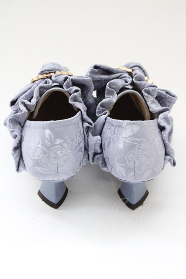 あ様専　M axes femme kawaii / ロココシューズ M ブルー T-25-09-28-017