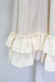 画像3: axes femme kawaii / ミディフリルペチスカート  キナリ T-25-10-02-017-AX-SK-HR-ZS (3)
