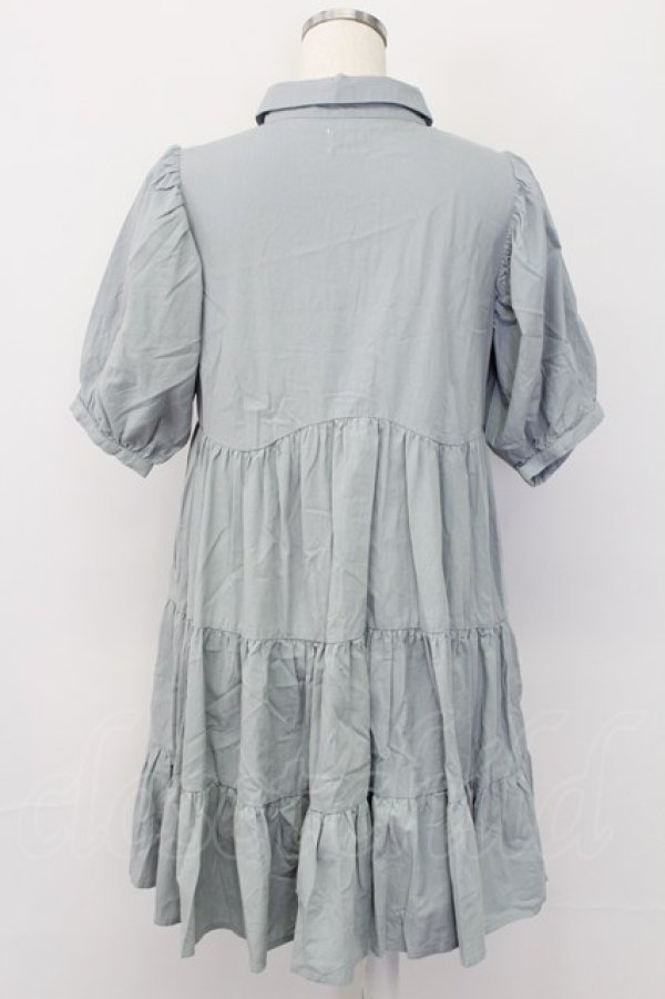 画像2: merry jenny / パフスリーブギャザーミニワンピース  ミント T-25-10-08-024-LO-OP-SA-ZI (2)