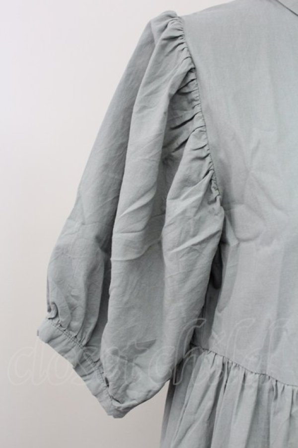 画像3: merry jenny / パフスリーブギャザーミニワンピース  ミント T-25-10-08-024-LO-OP-SA-ZI (3)