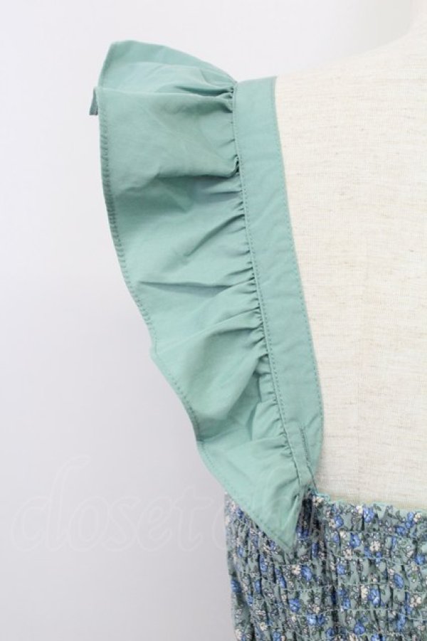 画像3: axes femme kawaii / ハミングフローラジャンスカ M ミント T-25-10-08-025-AX-OP-SA-ZI (3)