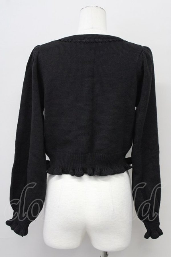 画像2: axes femme kawaii / 【Disney】ファンタジア／ニットカーデ M ブラック T-25-10-10-020-AX-TO-SA-ZT193 (2)
