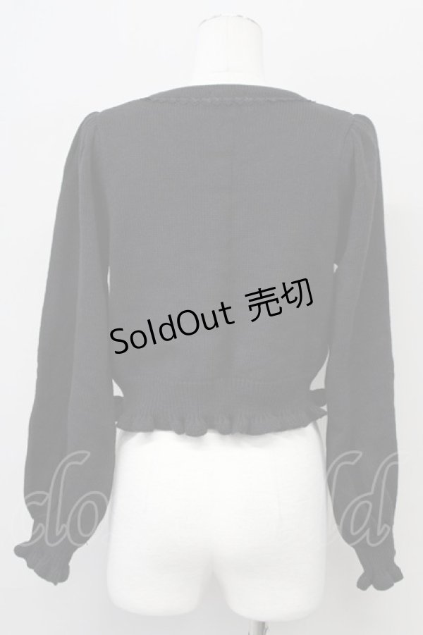 画像2: 【SALE】axes femme Kawaii / 【Disney】ファンタジア／ニットカーデ M ブラック T-25-10-10-020-AX-TO-SA-ZH (2)