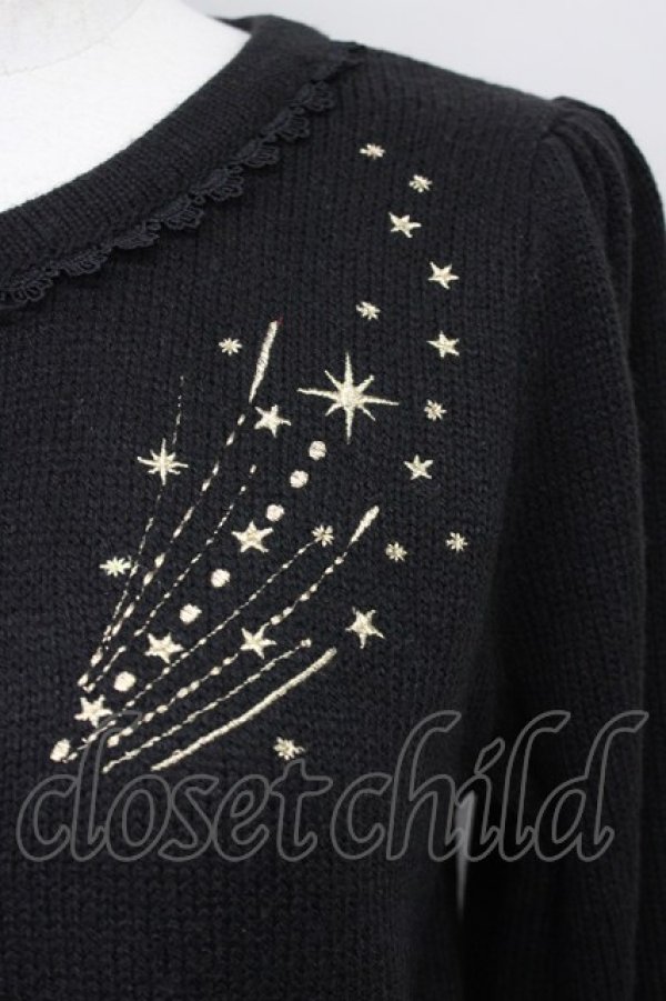 画像3: axes femme kawaii / 【Disney】ファンタジア／ニットカーデ M ブラック T-25-10-10-020-AX-TO-SA-ZT193 (3)