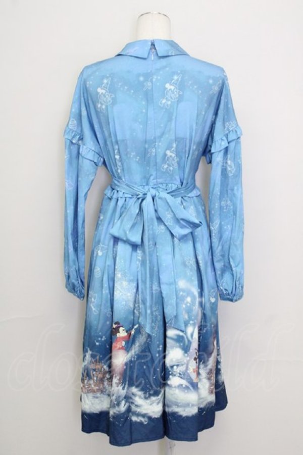 画像2: Secret Honey / ファンタジアワンピース 2 ブルー T-25-10-10-027-CA-OP-SA-ZT135 (2)