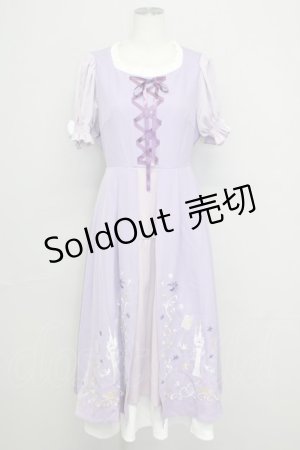 画像: axes femme / 塔の上のラプンツェル/ワンピース  ラベンダー T-25-10-10-030-AX-OP-SA-ZT