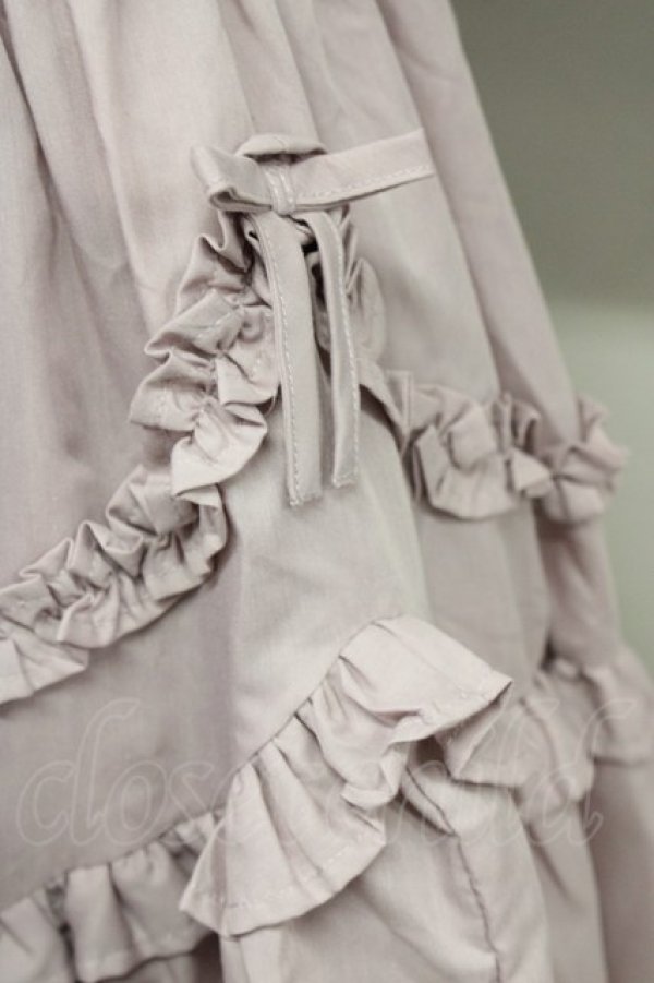 画像5: Chalmiere / フリルロングワンピース M ピンク T-25-10-10-031-LO-OP-SA-ZT122 (5)