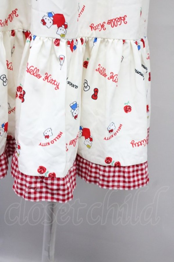 画像3: axes femme / ハローキティプリントスカート  キナリ T-25-10-10-036-AX-SK-SA-ZT122 (3)