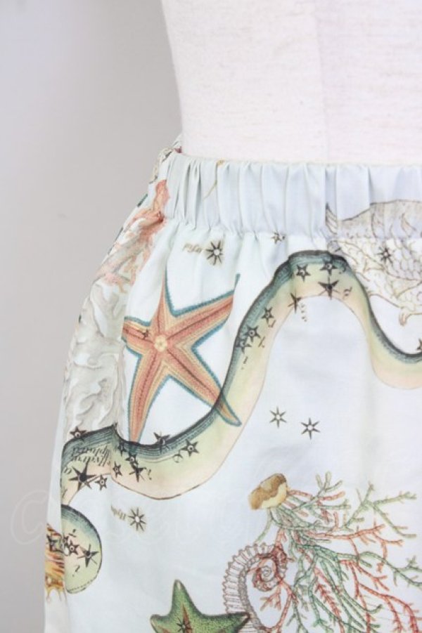 画像3: MILK / sea creaturesペチスカート  グリーン T-25-10-10-037-ML-SK-SA-ZT125 (3)