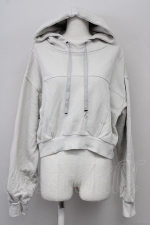 画像: axes femme / フード付ショートスウェット  カーキ T-25-10-10-006-AX-TO-SA-ZT