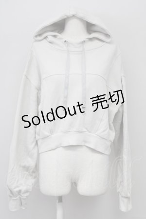 画像: axes femme / フード付ショートスウェット  カーキ T-25-10-10-006-AX-TO-SA-ZT255