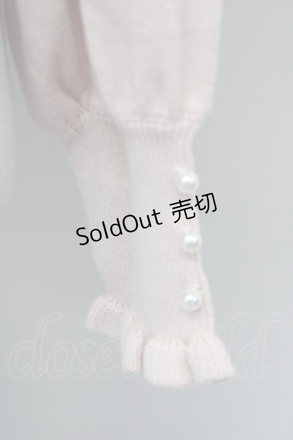 画像4: 【SALE】axes femme / SAKURA刺繍ショートカーディガン  ピンク T-25-10-10-010-AX-TO-SA-ZT255 (4)