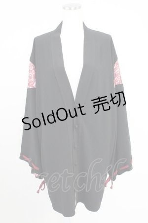 画像: AXES-X / 陰陽師切替羽織 M 黒 T-25-10-16-006-LO-TO-SA-ZI