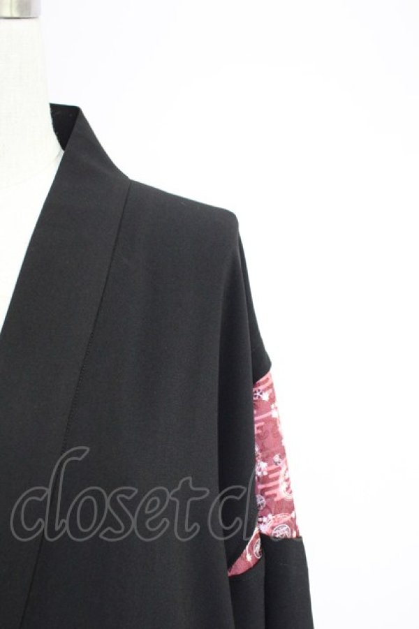 画像3: AXES-X / 陰陽師切替羽織 M 黒 T-25-10-16-006-LO-TO-SA-ZI (3)