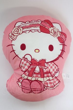 画像: m petit by misako / ハローキティクッション  ピンク T-25-10-16-019-LO-ZA-SA-ZT