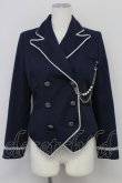 画像1: 【SALE】ALICE and the PIRATES / パイピングジャケット  ネイビー T-25-10-17-028-PA-JA-SA-ZT347 (1)