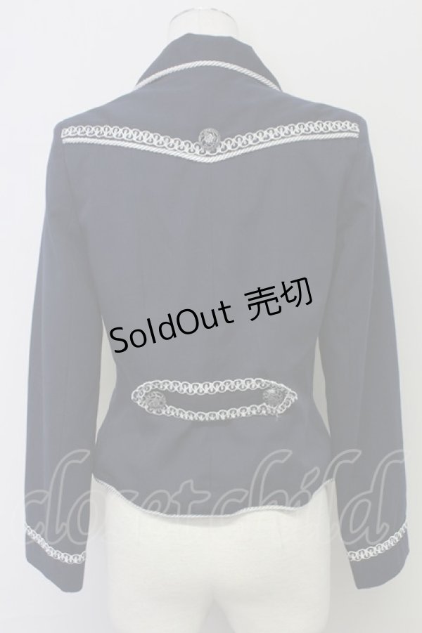 画像2: 【SALE】ALICE and the PIRATES / パイピングジャケット  ネイビー T-25-10-17-028-PA-JA-SA-ZT347 (2)