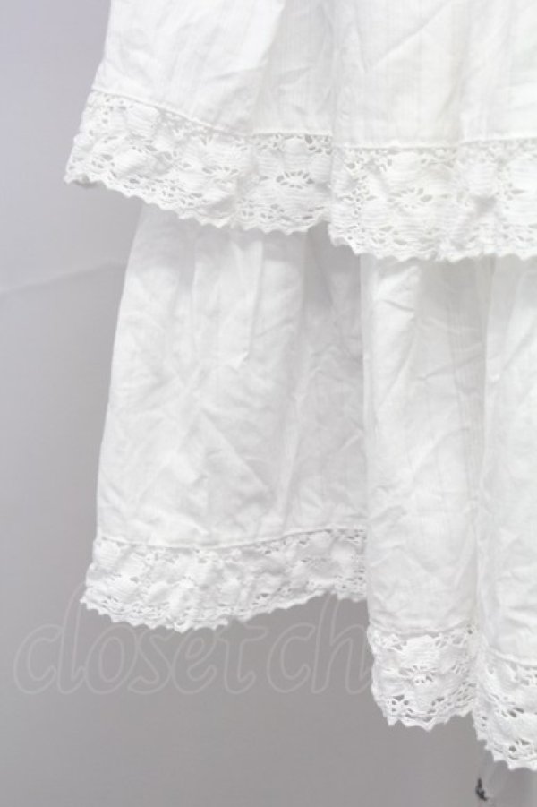 画像5: metamorphose / ピンタックシャツワンピース  白 T-25-10-17-012-ME-OP-SA-ZT252 (5)