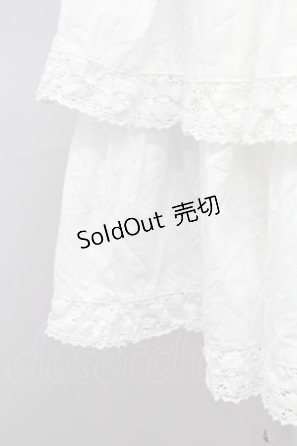 画像5: metamorphose / ピンタックシャツワンピース  白 T-25-10-17-012-ME-OP-SA-ZT252 (5)