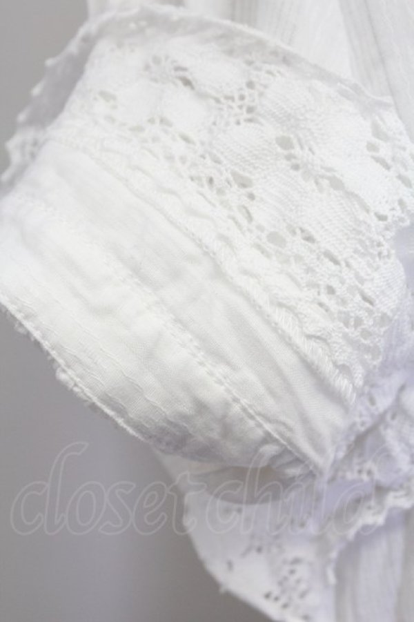 画像6: metamorphose / ピンタックシャツワンピース  白 T-25-10-17-012-ME-OP-SA-ZT252 (6)