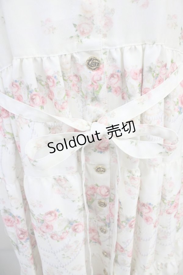 画像4: ANGELIQUE ROSA / ミオラローズワンピース  アイボリー T-25-10-19-025-LO-OP-SA-ZI (4)