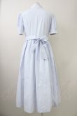 画像2: MILK / Moon light dress  サックス T-25-10-19-029-ML-OP-SA-ZT (2)