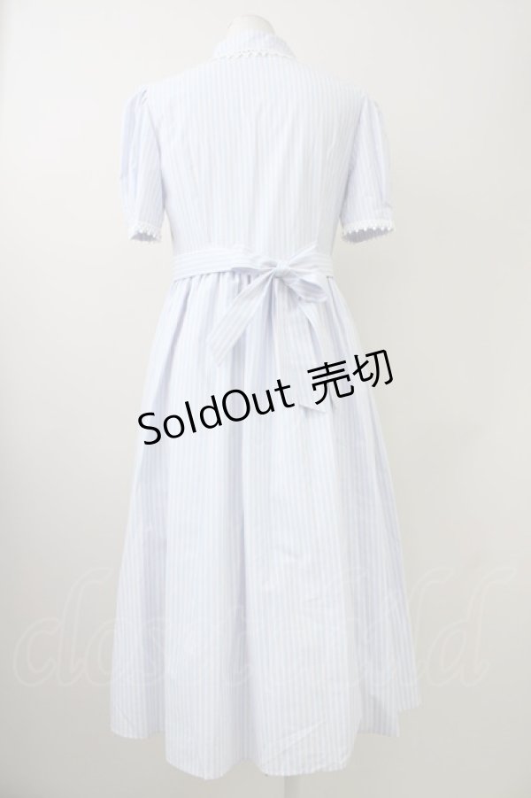 画像2: MILK / Moon light dress  サックス T-25-10-19-029-ML-OP-SA-ZI (2)