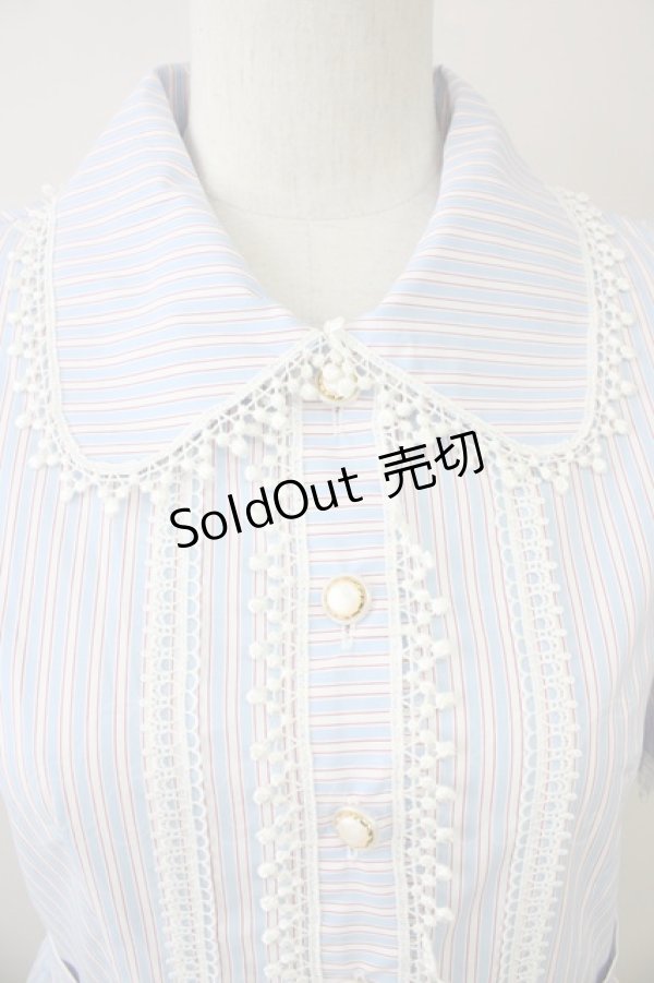 画像3: MILK / Moon light dress  サックス T-25-10-19-029-ML-OP-SA-ZI (3)