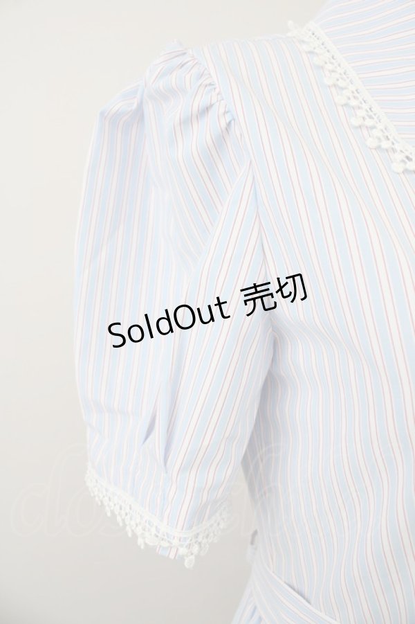 画像5: MILK / Moon light dress  サックス T-25-10-19-029-ML-OP-SA-ZI (5)