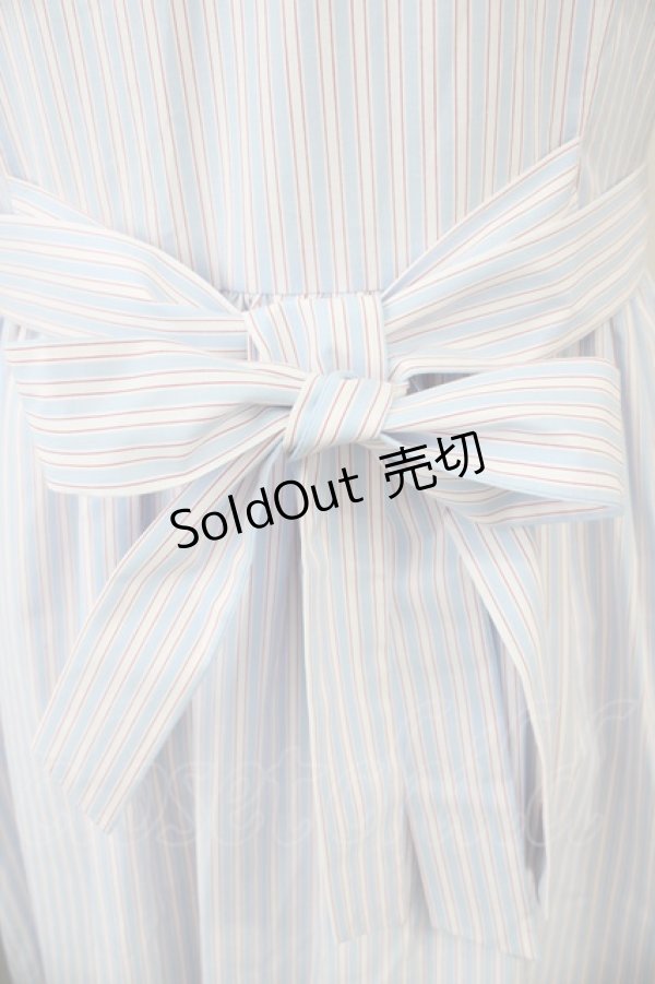 画像6: MILK / Moon light dress  サックス T-25-10-19-029-ML-OP-SA-ZI (6)