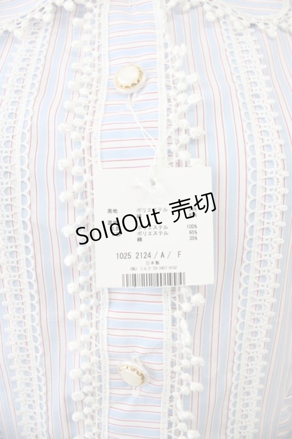 画像7: MILK / Moon light dress  サックス T-25-10-19-029-ML-OP-SA-ZI (7)