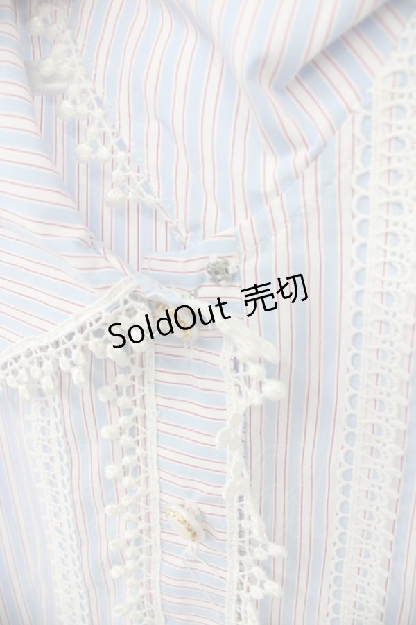 画像8: MILK / Moon light dress  サックス T-25-10-19-029-ML-OP-SA-ZI (8)