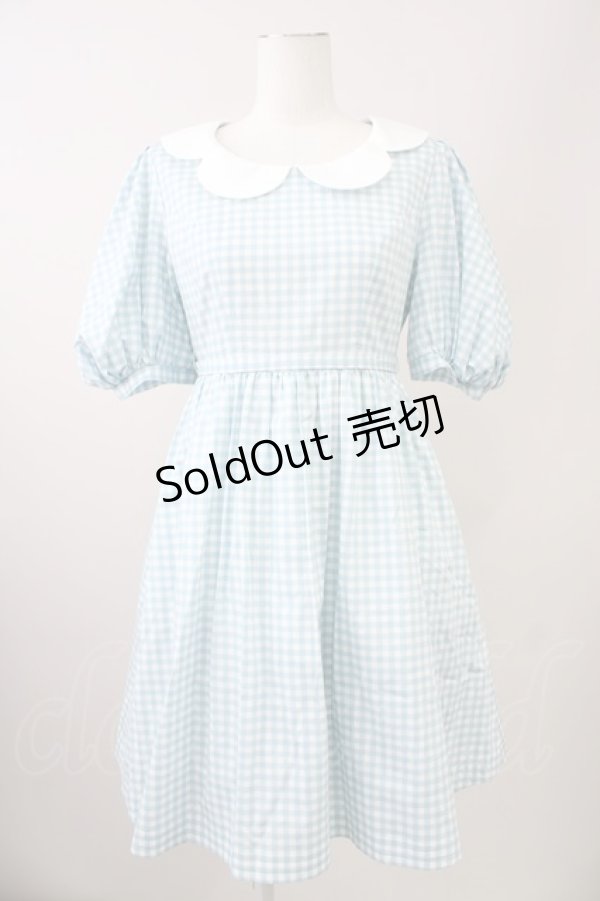画像1: MILK / Daisy Dress  サックス T-25-10-19-030-ML-OP-SA-ZI (1)